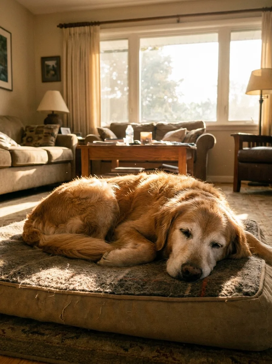 The senior dog care guide cover