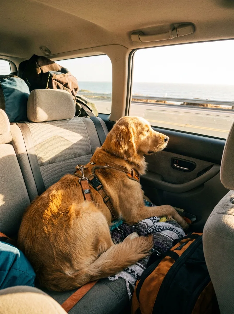 Traveling with your pet cover